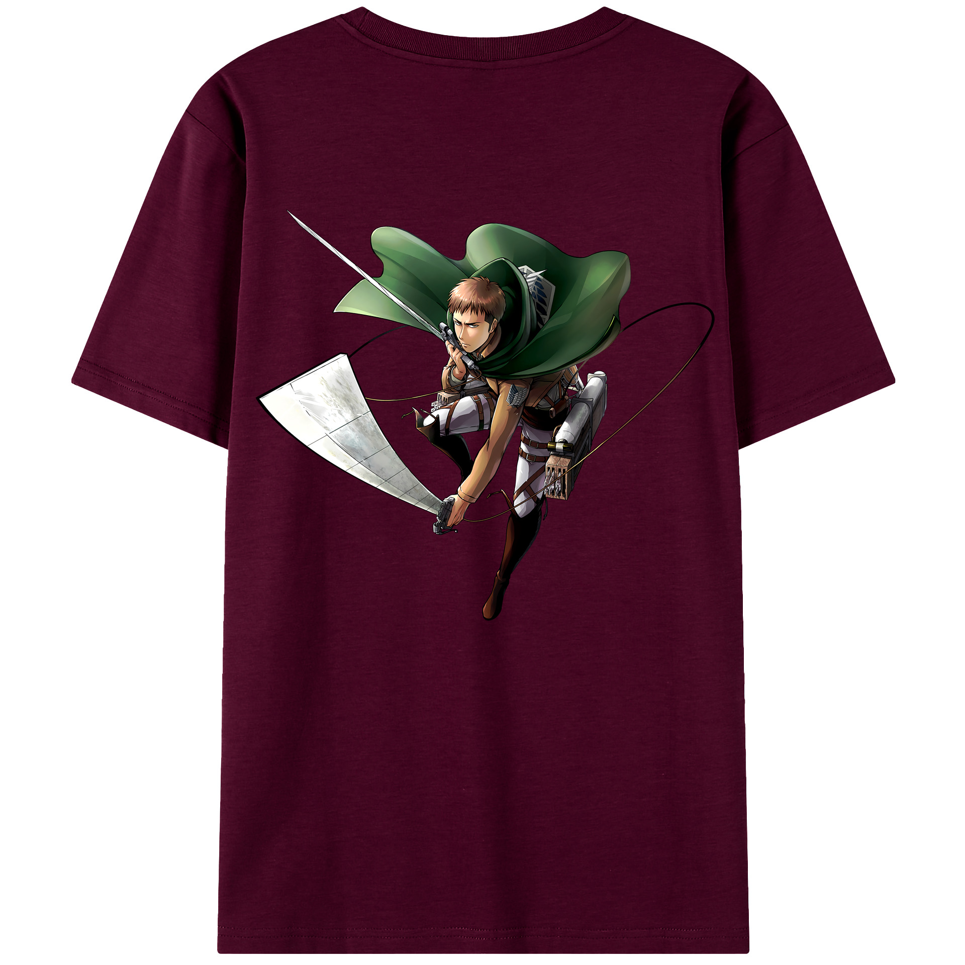 （画像用） 進撃の巨人 Attack on Titan レディース半袖Tシャツ(バックプリント)